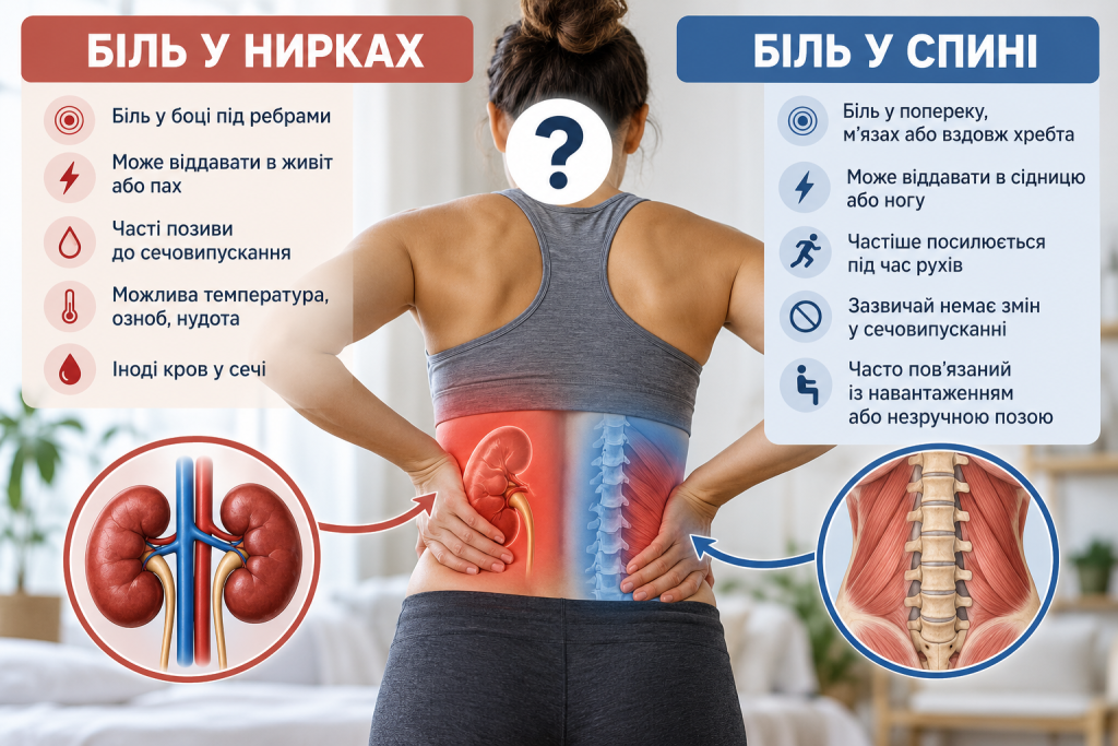 Як зрозуміти, болять нирки чи спина: 7 простих способів перевірити