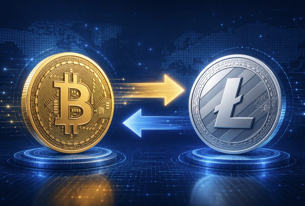 Обмін Bitcoin (BTC) на Litecoin (LTC)