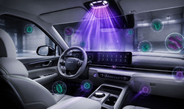 Hyundai и Kia создали UV-систему для дезинфекции салона автомобиля