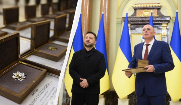 Зеленський відзначив директора Придніпровської ТЕС ДТЕК нагородою "Національна легенда України"