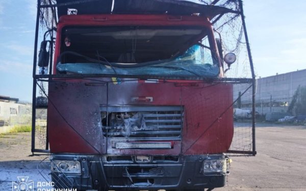У Краматорську дрон повторно атакував рятувальників під час гасіння пожежі
