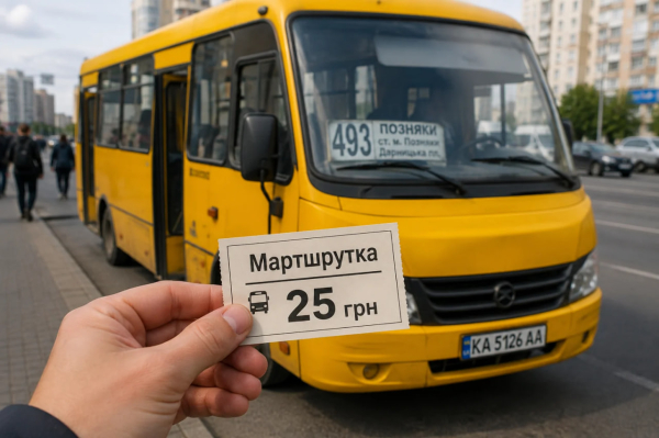 В киевских маршрутках безналичные расчеты введут после отмены военного положения