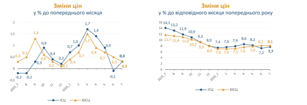 Держстат отчитался за июль. Инфляция составила 0,3% — что подорожало больше всего