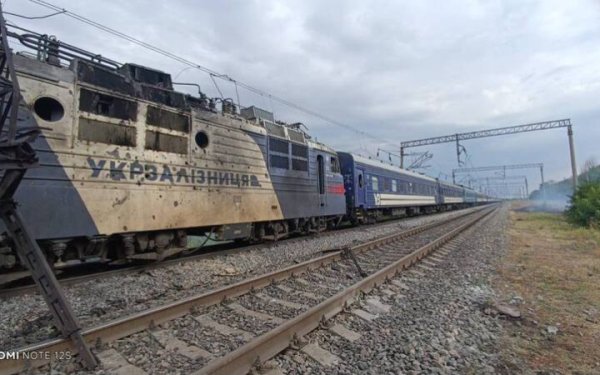 Росія атакувала реактивними дронами на Одещині потяг з майже 600 пасажирами