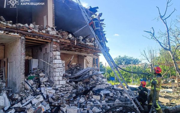 Росіяни обстріляли місто Ізюм на Харківщині, є поранені