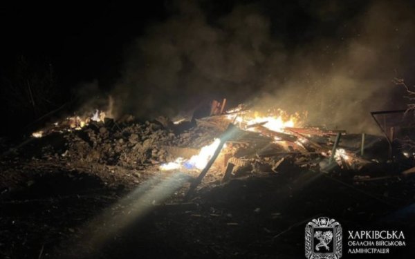 Росіяни вночі атакували шістьма дронами Леб’яже в Харківській області. Загинули двоє жінок
