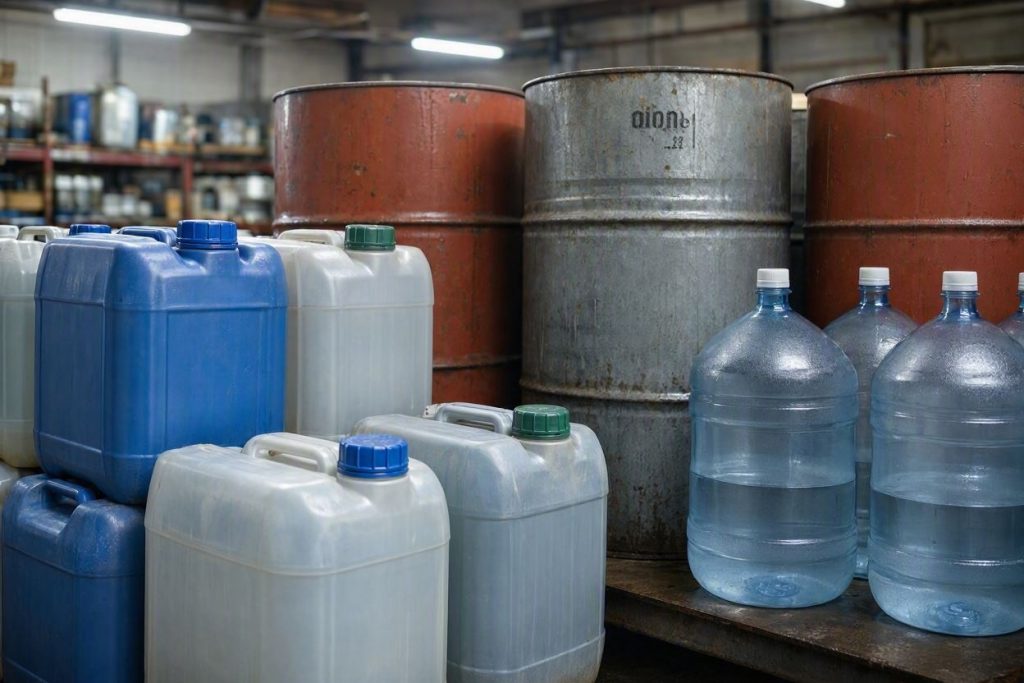 Як купити воду на тривалий запас: вибір ємностей