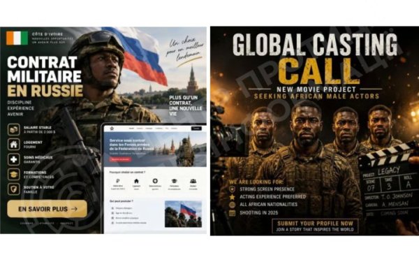 ЦПД: Росія вербує іноземців на війну через Meta і Google