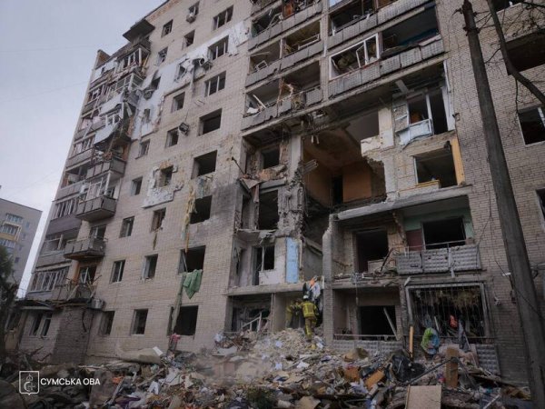 Після вчорашнього удару по Сумах 7-річний хлопчик перебуває у реанімації