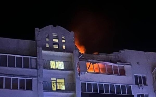 Росіяни поцілили БПЛА у житловий будинок в Борисполі