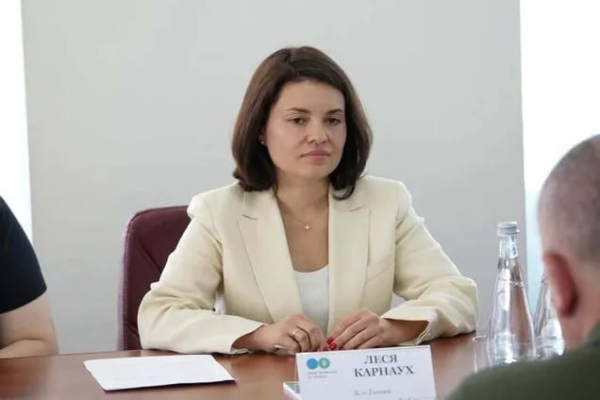 Леся Карнаух написала заявление об освобождении от должности первого заместителя председателя ГНС