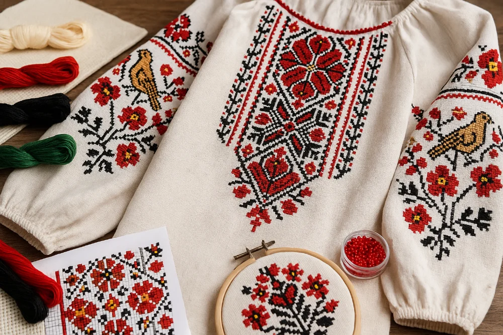 Як зробити фото у вишиванці: реальна студія і ШІ-сервіси