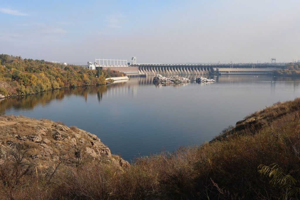 Гребля ДніпроГЕС у Запоріжжі