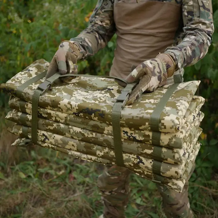 Каремат військовий: складаний, поліуретановий, з відбивачем