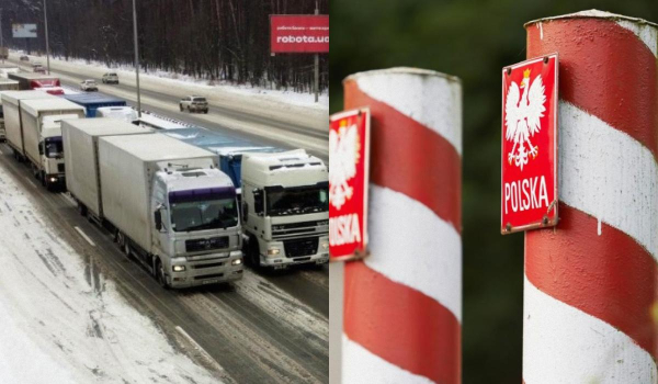 Польські перевізники почали знімати блокаду на кордоні: названо пункти пропуску